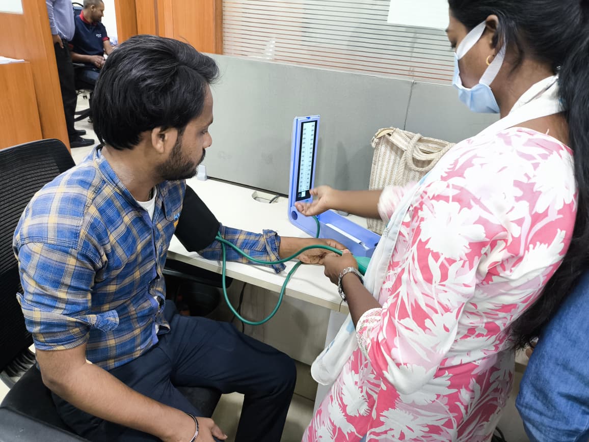 Medical Check-up Camp at Motilal Oswal Ranchi